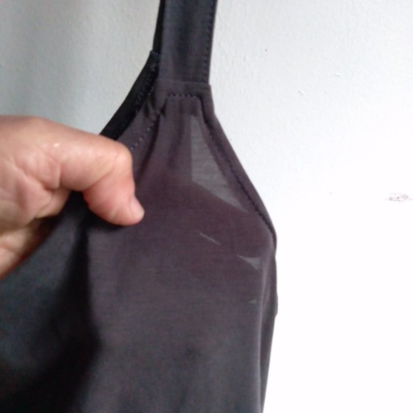 GRAY SPAGHETTI STRAP TANK TOP OLD NAVY SIZE SP SMALL PETITE WOMEN - Picture 4 of 8